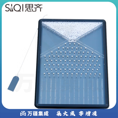 思齐（SiQi）伽尔顿板 道尔顿板 随机现象演示实验模型气体分子运动速率分布统计实验仪器
