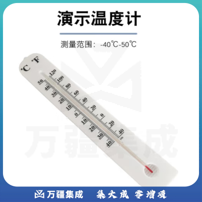 思齐（SiQi）演示温度计 教学仪器教具化学实验器材 40cm