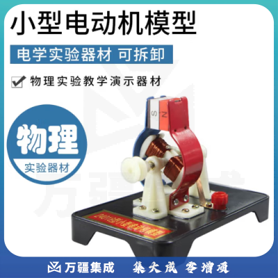 思齐（SiQi）小型电动机模型 初高中物理电磁学可拆卸组装教学教具学生科普器材
