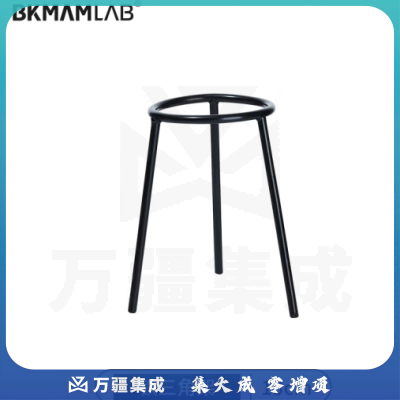 比克曼生物 湘玻 乙醇灯加厚玻璃安全耐高温不含乙醇小学生实验室科学器材三脚架 【铁三脚架】13cm 1个