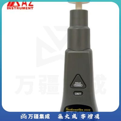 AZ 数字转速计电子数显光电式激光转速表 手持非接触式转速仪风扇叶马达电机转速测量仪线速测量仪 台湾衡欣AZ8008两用型（配反光贴纸+接触头）
