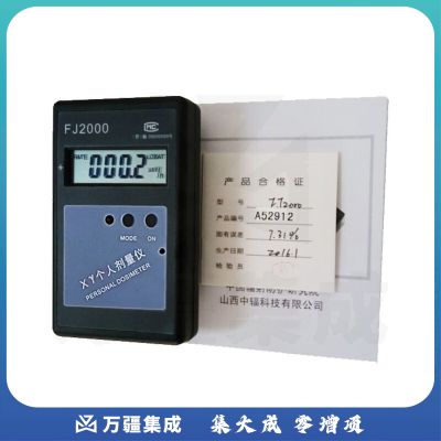 中辐核仪FJ2000个人辐射剂量仪XY射线检测计量报警器专业计数管测量仪 FJ2000