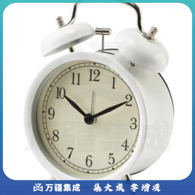 瑜品佳 复古闹钟学生专用起床神器智能2023新款儿童男孩女孩低音机械钟 复古闹钟【白色】