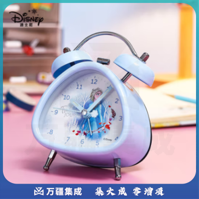 迪士尼（Disney）闹钟 小学生学习床头钟夜光双铃大音量卡通男女生儿童小闹钟 冰雪奇缘系列迪士尼（Disney）闹钟 小学生学习床头钟夜光双铃大音量卡通男女生儿童小闹钟 冰雪奇缘系列DM24984F
