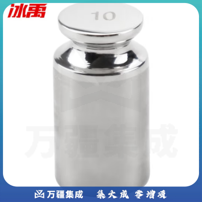 冰禹 BYly-111 国标304不锈钢F1等级砝码 天平电子秤校正砝码 单只装 10g F1级