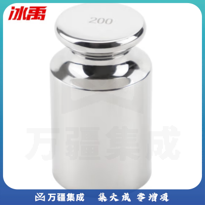 冰禹 BYly-111 国标304不锈钢F1等级砝码 天平电子秤校正砝码 单只装 200g F1级