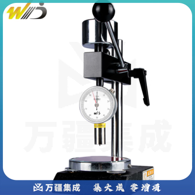 韦度（WD）邵氏硬度计LX-A型橡胶硅胶C泡沫D塑料高精度手持硬度测试仪支架 【软橡胶套装】A型双针含支架