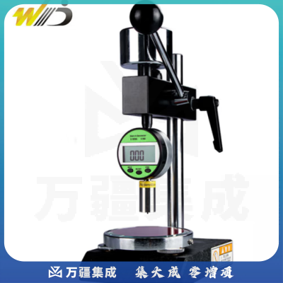 韦度（WD）邵氏硬度计LX-A型橡胶硅胶C泡沫D塑料高精度手持硬度测试仪支架 【软橡胶套装】A型数显含支架