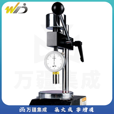 韦度（WD）邵氏硬度计LX-A型橡胶硅胶C泡沫D塑料高精度手持硬度测试仪支架 【软橡胶套装】A型单针含支架
