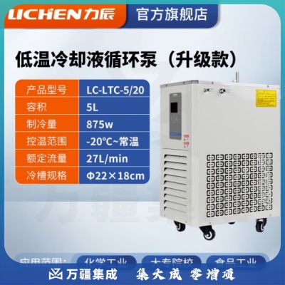 力辰科技（lichen）低温冷却液循环泵 恒温低温循环机恒温冷却泵 LC-LTC-5/20