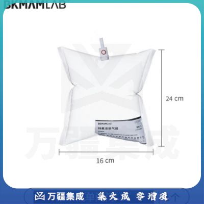 比克曼生物（BKMAM）特氟龙采气袋氟膜采样袋VOCs非总烃气袋聚四氟乙烯气体取样袋 1L单阀 聚四氟阀门