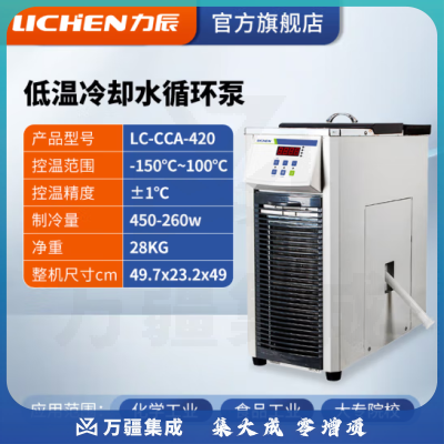 力辰科技（lichen）低温冷却液循环泵 恒温低温循环机恒温冷却泵 LC-CCA-420
