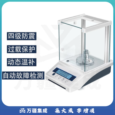 比克曼生物 电子分析天平克称精密实验室高精度电子称【220g】万分之一（内校）0.1mg 1台