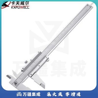 卡夫威尔 游标卡尺机械式内径外径深度测量尺 150mm YB3885A
