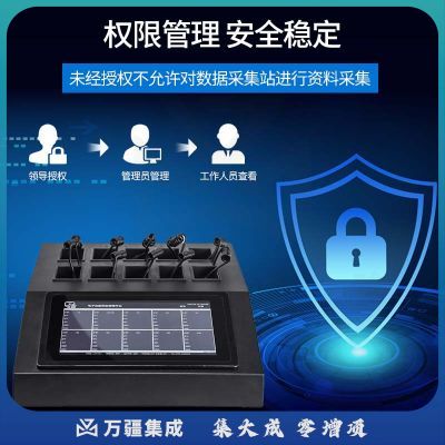 执法1号ZCS-D20执法记录仪数据采集站便携手提式自动上传管理 8口2T