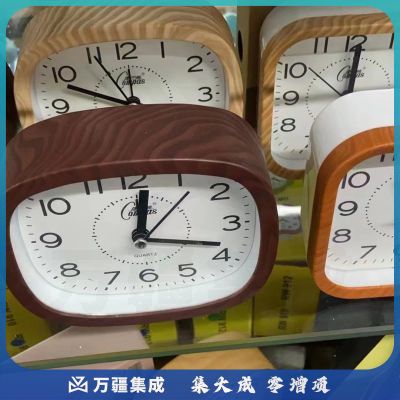 康巴丝 学生用超大铃声闹钟起床神器简约台钟净音儿童闹钟床头老人闹表钟