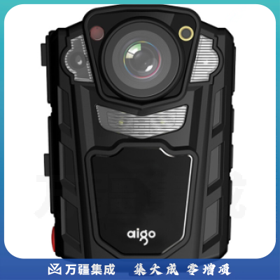 爱国者（aigo）DSJ-R2 执法记录仪 红外夜视1080P便携加密激光定位录音录像拍照对讲 64G