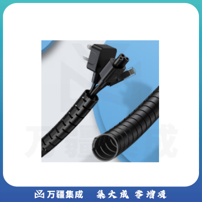 绿联(UGREEN)包线管束线管 5米 直径25mm 电线收纳固定整理绕线器保护套 电脑汽车电源理线器 30820