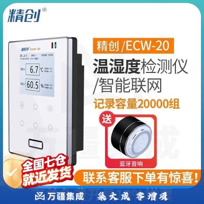 精创ECW-20冷链温度记录仪无线温湿度远程冷库安全监测仪联网RCW-800 ECW-20 WIFI版