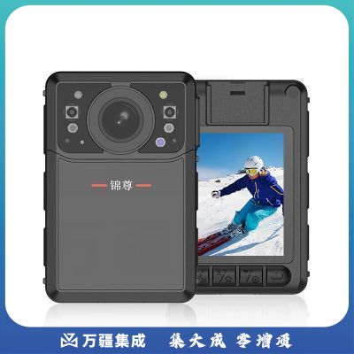锦尊DSJ-X9A1执法记录仪双电双充4800万像素 128G