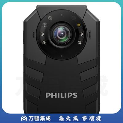 飞利浦（PHILIPS）VTR8400智能语音执法记录仪高清执法仪夜视随身录像仪4G无线远程传输 单摄像头 32G内存
