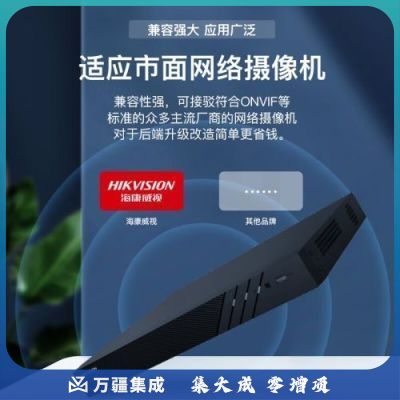 海康威视网络硬盘录像机 监控NVR 高清监控主机 4 8 16路H.265编码7808N-K1\/C 【8路•智能人车侦测】7808N-Q1