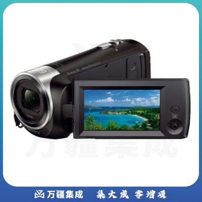索尼(SONY)HDR-CX405(128G) 高清数码摄像机 家用摄像机 黑色BX1电池、二合一读卡器、充电器、摄像包