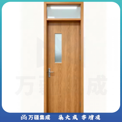 有机玻璃木门制作安装，原门拆除及清运（单位：套）