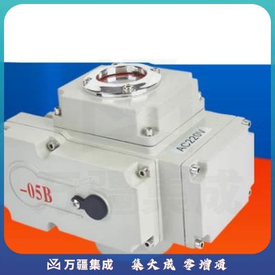 鸿中工匠 定制电动阀门执行器球阀风阀蝶阀智能调节控制器精小型防爆220V/24V 05型(50NM)