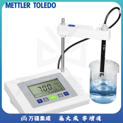 梅特勒 电导率仪台式实验室检测酸碱度测试仪 FE38Standard