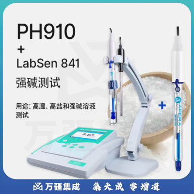 三信沛瑞（SANXIN APERA）PH910实验室台式pH计测试仪台式酸度计水质检测仪高精度仪表酸碱 PH910+LabSen841高电解质