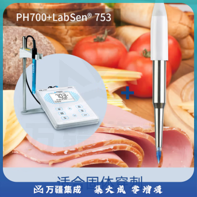 三信沛瑞（SANXIN APERA）pH计pH检测仪酸度计实验室台式水质酸碱度测试仪检测高精度测量仪 PH700 LabSen穿刺电极