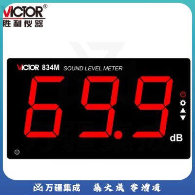 胜利仪器（VICTOR）壁挂式分贝测试仪 噪音计 分贝仪噪声测试仪 声级计 VC834M