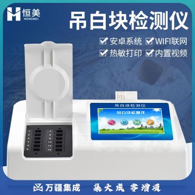 恒美 食品吊白块检测仪食品安全检测仪漂白剂添加剂五合一分析仪多通道快速测定仪器 仪器 标配试剂