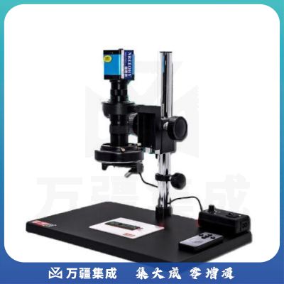 纽荷尔 3D立体显微镜电子数码光学工业显微镜品质检测专业仪器线路板电容器半导体 3D-HY60