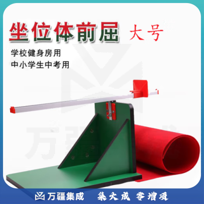 未止 坐位体前屈测试中考专用坐位体前屈训练器中小学生体检仪器 大号