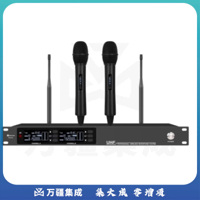 MICGRAIN麦谷MG5520一拖二会议演出无线麦克风 MG5520手持（长杆式、领夹式、头戴式下单请备注）