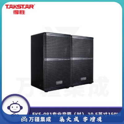 得胜（TAKSTAR） EKS-081专业音箱（对） 10.5英寸150W全频音箱音响系统