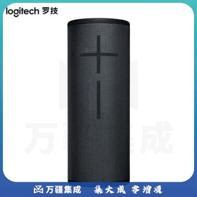 罗技（Logitech）UE MEGABOOM IPX7级防水设计 无线蓝牙大尺寸便携音箱 三代 时尚黑