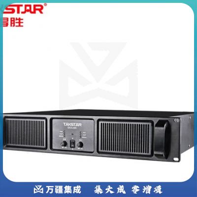得胜(TAKSTAR)EKA-10N 定压定阻功放机 双通道专业功率放大器 高保真HIFI立体声纯后级功放