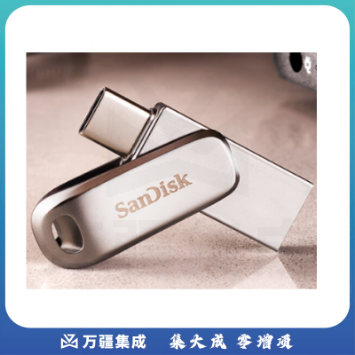 闪迪(SanDisk) 256GB Type-c 手机U盘 DDC4 安全加密 usb双接口优盘 手机平板笔记本电脑通用