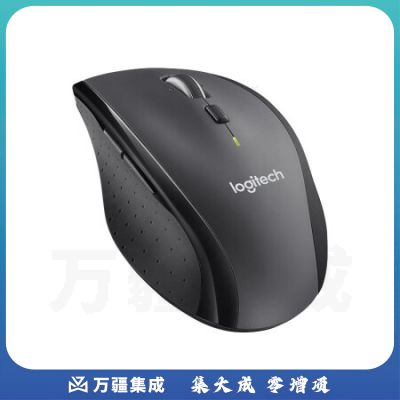 罗技（Logitech） M705无线激光鼠标 笔记本电脑台式机一体机鼠标 家用商务办公省电右手鼠标 灰色