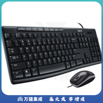 罗技（Logitech）MK200 有线键鼠套装