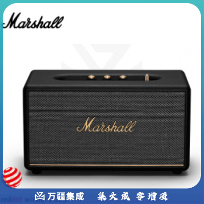 MARSHALL（马歇尔）STANMORE III 音箱3代无线蓝牙摇滚家用重低音音响 黑色