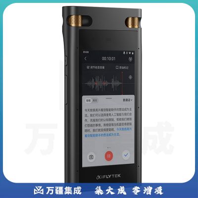 科大讯飞(iFLYTEK) SR702 AI智能录音笔 录音笔转文字 32G+云储存 星空灰/支