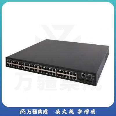 华三(H3C)S5048PV5-EI-PWR 48千兆电口+4千兆光口二层网管企业级网络交换机