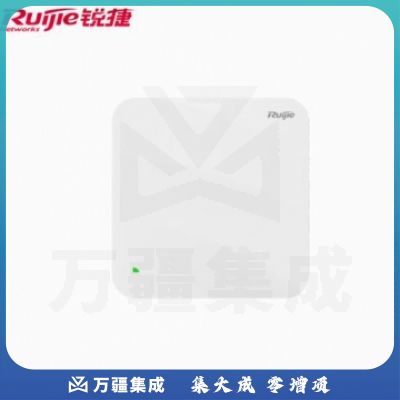 锐捷(Ruijie)RG-AP820-A(V3) Wi-Fi 6双射频2976M 室内放装型无线接入点 2.5G光口+千兆网口 吸顶无线AP