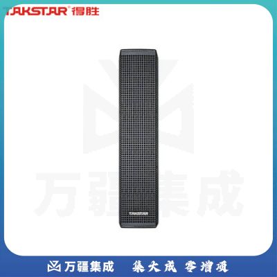 得胜(TAKSTAR)ESC-034 (对) 室内挂式音响  音柱 演艺音箱 HIFI壁挂式音响 室内演艺广播背景音乐音箱 黑色