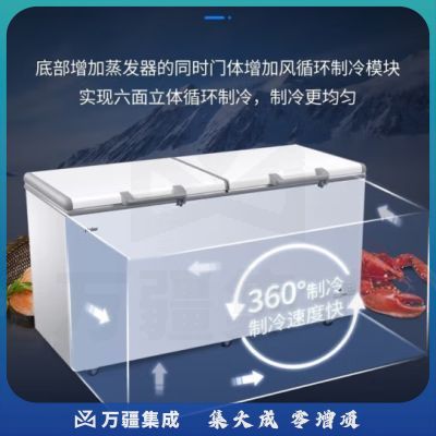 海尔（Haier）冰柜-40度超低温冰柜冷藏冷冻商用海鲜冷柜风循环速冻冷柜429升 BC/BD-429HEM