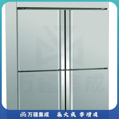 厨房冰柜商用立式四门全冷藏冰箱冷藏保鲜柜不锈钢冰柜 G12U4-XD
